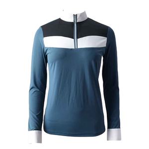 Ropa de equitación de primera calidad, camisas ecuestres de manga larga, nuevo diseño, camisetas para mujer, capas base ecuestres. - Product Image 1