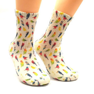 Calcetines de Sublimación de Color Sólido Hechos en Pakistán, Servicio OEM, Bajo MOQ - Product Image 5