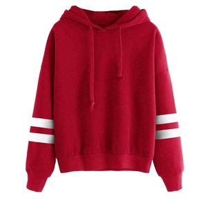 เสื้อฮู้ดโอเวอร์ไซส์ สีพื้น ผ้าฟลีซถัก สวมใส่สบาย ยูนิเซ็กส์ สำหรับฤดูหนาว ทรงปกติ ผ้าฝ้าย 100% ระบายอากาศได้ดี มีซับใน - Product Image 5