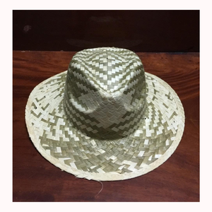 Sombrero Vaquero Unisex de México con Diseño a Rayas Multicolor/Sombrero de Paja/Material Natural de Vietnam para Moda al Aire Libre - Product Image 6