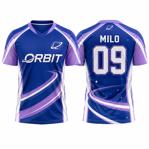 เสื้อแข่งขันอีสปอร์ตสำหรับเด็ก ยูนิเซ็กซ์ สินค้าสำหรับแฟนคลับ รับผลิตแบรนด์ส่วนตัว ขั้นต่ำในการสั่งซื้อ การผลิต การจัดหา การนำเข้า - Product Image 1