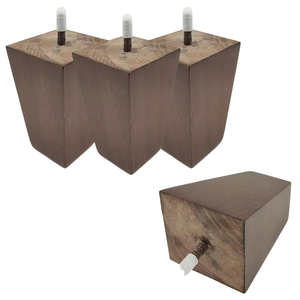 Durable Square Solid Wood Furniture Legs Sofa Replacement Legs Heavy Duty Couch Cabinet <b>Table</b> Feet OEM ODM Factory - Product Image 5