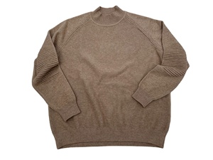 Suéter de punto informal para mujer de Venta caliente con mangas largas Jersey de Otoño de avellana de alta calidad para mujer - Product Image 2