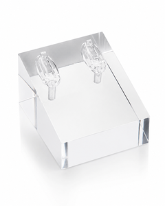 Exhibidores de Joyería de Anillos Acrílicos Transparentes Directo de Fábrica, OEM ODM, Grabado Láser para Exhibición en Vitrinas, Tamaños para Adultos y Niños - Product Image 4