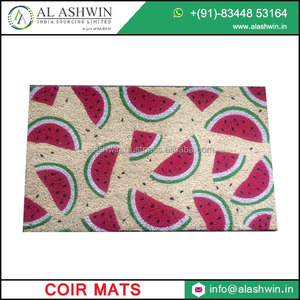 Esteras de fibra de coco natural de PVC de primera calidad con respaldo antideslizante, ideales para uso diario en hoteles de estrellas y espacios de hospitalidad - Product Image 6