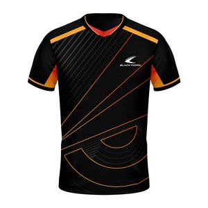 Camiseta Deportiva Personalizada al por Mayor para Hombre, Cuello en V, Sublimación, Secado Rápido, Poliéster, para Videojuegos - Product Image 6