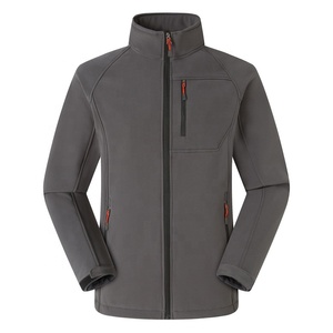 Wholesale Men and Women Bonded Casual Winter Windproof <b>Waterproof</b> Breathable Zipper Softshell <b>Jacket</b> Softshell Coat - Product Image 1