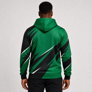 Sudadera con Capucha Sublimada de Alta Calidad para Hombre, Ropa Deportiva, Diseñada con Tela que Absorbe la Humedad y de Secado Rápido - Product Image 2