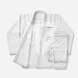 ชุดยิวยิตสูชาย ผ้าฝ้ายพรีเมียม คิโมโน ยิวยิตสู ทนทาน น้ำหนักเบา ชุดฝึกซ้อมและแข่งขันศิลปะการต่อสู้ - Product Image 1