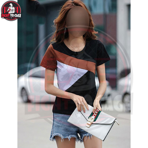 Camisetas Clásicas de Calidad para Mujer, Corte Regular, Estampadas, con Contraste de Color Personalizado, Tejido Suave y Cómodo para Uso en Exteriores - Product Image 3