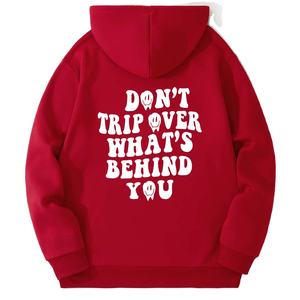 Sweat à capuche imprimé 100% coton de haute qualité pour hommes tissu polaire d'hiver à motif personnalisable et solide avec un design au choix - Product Image 1