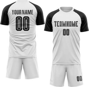Ensemble d'uniformes de football respirants 100 % polyester de haute qualité pour marques de vêtements de sport, design moderne, noms d'équipe personnalisés par transfert thermique - Product Image 6