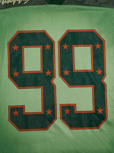 Maillot de football américain en tissu mesh premium avec impression par transfert thermique, impression par sublimation de haute qualité. - Product Image 3