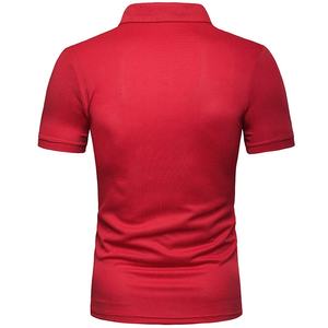 Polo de manga corta para hombre y mujer, camiseta de alta calidad con logotipo personalizado, 100% de algodón, informal, con logotipo OEM, novedad de verano - Product Image 2