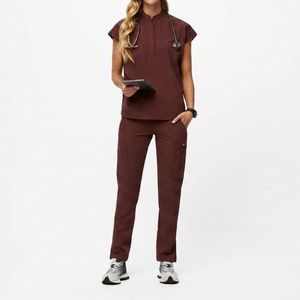 <b>Nurse</b> Scrubs Set Custom Logo Breathable Medical Uniform Comfortable Hospital Workwear OEM Export Supplier Scrub Uniforms - Product Image 5
