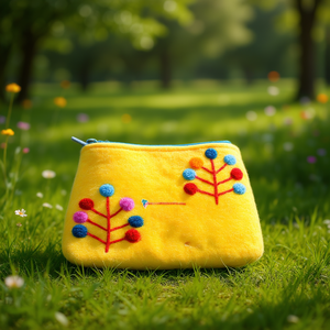 Sacs fourre-tout pour femmes avec motifs attrayants en feutre - Product Image 3
