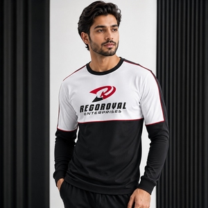 Modern streetwear style soft fabric relaxed fit premium everyday comfort <b>Men</b> Full Sleeves <b>T</b>-<b>Shirt</b> comfortable versatile <b>Men</b> Full - Product Image 4