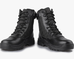 Factory Made Men Ceremonial Shoes Tactical <b>Boots</b> Tactical Outdoor Waterproof Leather Shoes - Product Image 1