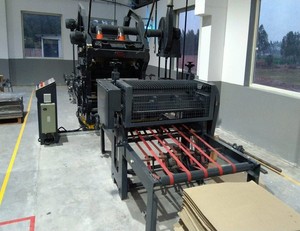 BOXMAC Máquina de corrugación de papel automática eléctrica de alta velocidad Nueva máquina de formación de embalaje de diseño sin dedos oblicuo - Product Image 6