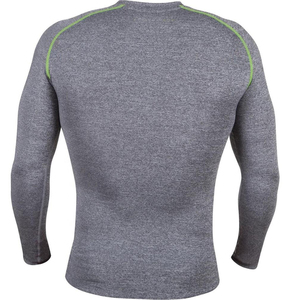 Camiseta de Compresión para Hombre de Buena Calidad, Personalizada, para MMA, Transpirable, de Secado Rápido, UPF 50, Ajuste Ceñido, Spandex/Poliéster, Precio Razonable - Product Image 6