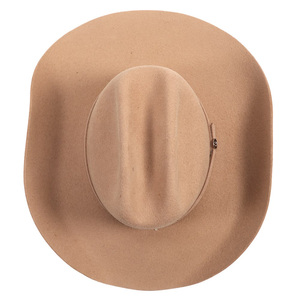 Mejor Proveedor de Sombreros de Cuero Vaquero para Hombre en Color Sólido, Bajo MOQ, Superventas, Precio Económico, Sombrero Vaquero de Gamuza - Product Image 3