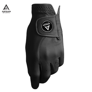Gants de golf antidérapants AIFRAN pour hommes et femmes, en cuir Cabretta, haute adhérence, respirants, doux, blancs, avec logo personnalisé, vente en gros - Product Image 1