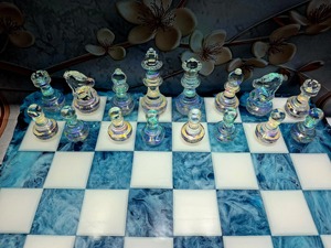 High Quality Custom Resin <b>Chess</b> <b>Board</b> Box <b>Chess</b> Game <b>Set</b> Luxury <b>Chess</b> Piece High Selling Belladec Handmade Artistic - Product Image 6