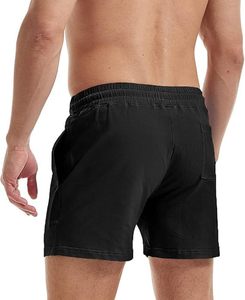 Pantalones Cortos Deportivos para Hombre, 100% Poliéster, Casuales, para Fitness, Gimnasio, con Bolsillos Laterales, Ecológicos y Transpirables - Product Image 1
