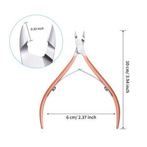 Juego de 3 Piezas de Cortaúñas Profesional de Acero Inoxidable Clásico y Lujoso, con Abertura de Mandíbula Ancha y Cuchilla Curva para Uñas de los Pies - Product Image 2