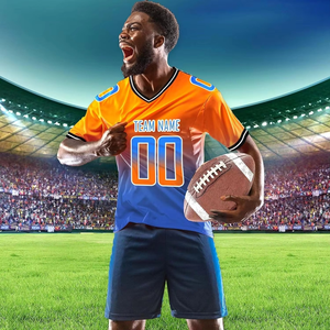 Maillots de football personnalisés, maillots de football grande taille, nom et numéro de football américain, logo personnalisé sur le maillot - Product Image 5