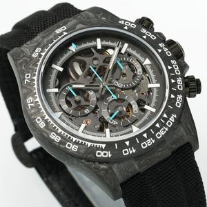 Reloj de Lujo para Hombre, Estilo Hip Hop, con Caja de Fibra de Carbono Hueca 4131, Movimiento Mecánico Tourbillon ETA, Calendario Perpetuo, Esfera de 40 mm - Product Image 2