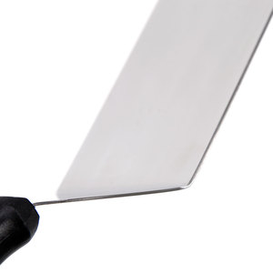 ตะหลิวสี่เหลี่ยมขนาดใหญ่ สแตนเลสอย่างดี ใช้ซ้ำได้ สำหรับย่างและทอด ด้ามจับพลาสติก สลักโลโก้ด้วยเลเซอร์ตามสั่ง - Product Image 2