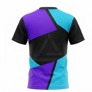 Maillots de sport Gaming Creator pour hommes avec tissu respirant haute performance, coupe décontractée, empiècements audacieux et style merchandising moderne - Product Image 2