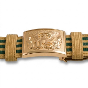 Cinturones de Vestir Ceremoniales de Alta Calidad con Hebilla de Color Personalizado, Estilo Formal, para Guardias de Honor, Uniformes, con Decoración de Encaje - Product Image 3