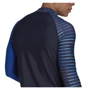 Latest Design Wholesale <b>Men</b> Customized Sports Wear Breathable Lightweight Long Sleeves Spandex/Polyester <b>Men</b> <b>Rash</b> <b>Guard</b> - Product Image 4