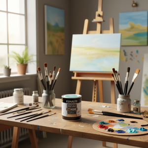 BLANCO BRILLO 370ml Vernice Acrilica di Qualità Premium - Product Image 3