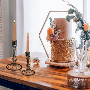 High Quality Metal <b>Taper</b> <b>Candle</b> <b>Holder</b> for Wedding Party Table Centerpieces Home Decoration Price - Product Image 5