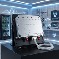 Amplificateur de puissance RF à bande étroite GaN haute puissance 50W 2,4-2,5 GHz, gain 47 dB, pour communications sans fil et systèmes aérospatiaux