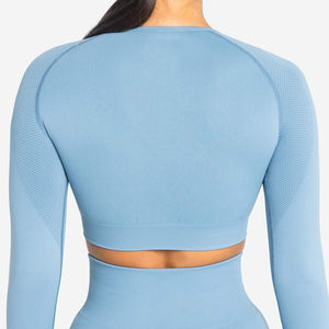 Conjunto de Yoga Profesional al por Mayor con Costuras Contorneadas para Realzar la Figura, Personalización con Logotipo, Marca Sialkot - Product Image 5