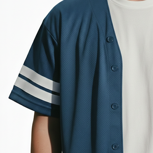 Camiseta de béisbol transpirable de alta calidad, último diseño, que absorbe la humedad, precio económico, ropa deportiva y camiseta de béisbol para exteriores. - Product Image 4