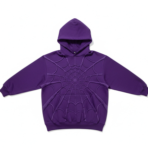 Sudadera con capucha unisex al por mayor, chándal liso con estampado gráfico 555555, forro polar, estilo urbano, OEM - Product Image 3