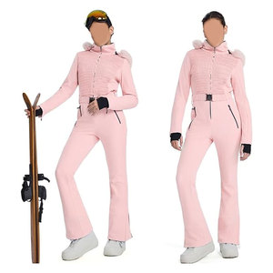 Traje de Esquí de una Pieza, Ajustado, Impermeable, Cortavientos, para Snowboard, Invierno, Aire Libre, Aislado, Mono de Nieve - Product Image 4
