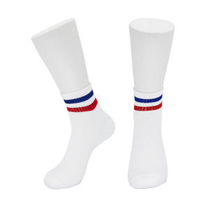 Custom fashion unisex <b>socks</b> wholesale oem cotton <b>socks</b> factory custom logo solid colorful striped crew ankle <b>socks</b> for daily wea - Product Image 3