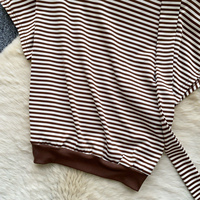 Blusas Casuales de Verano de Manga Corta para Mujer, Camisas a Rayas, Tops Casuales para Mujer, Ropa al por Mayor