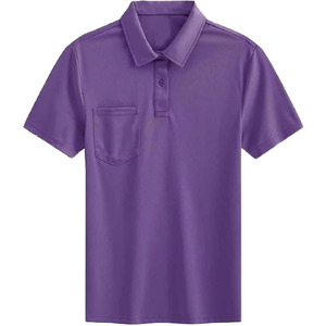 Polo de Alta Calidad para Hombre, de Secado Rápido, Transpirable, de Color Sólido, para Golf, Venta al Por Mayor, Estilo Lujoso - Product Image 5