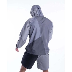 Ensembles pour hommes grande taille de style urbain du Pakistan, coupe-vent à capuche et short, ensembles 2 pièces, survêtements en polyester, design personnalisé - Product Image 6