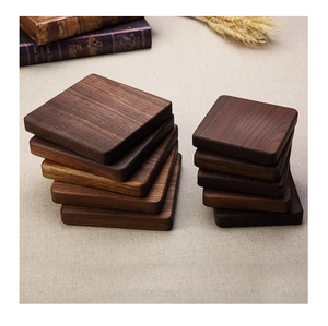 Posavasos de Madera para Regalo de Boda, Posavasos de Madera con Soporte, Posavasos para Sublimación, Proveedor Mayorista - Product Image 4