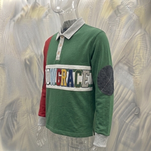 Maillot de baseball rayé à manches longues Snowgrace, col rabattu, coupe classique, unisexe, adultes, toutes saisons, respirant, en polyester - Product Image 4