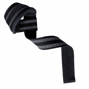 Correas de levantamiento de pesas de algodón de alta resistencia, cómodas y de primera calidad para entrenamiento de gimnasio, peso muerto y ejercicios de powerlifting. - Product Image 5