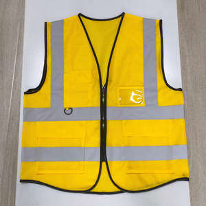 Gilet de sécurité pour hommes et femmes, haute visibilité. Modèle S-5XL. Gilet de sécurité réfléchissant haute visibilité. - Product Image 3